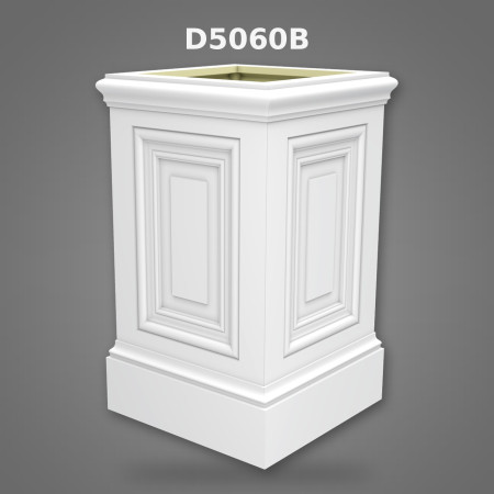Pilaster Kaide 66x66x109 cm Poliüretan dekorasyon malzemesi