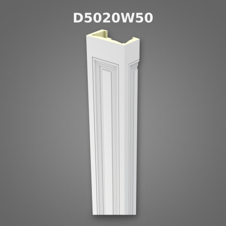 Poliüretan dekorasyon malzemesi. 10x20x240 cm Pilaster Sütun