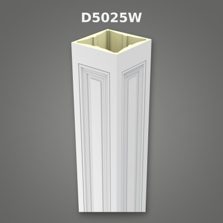 25x25x240 cm Pilaster Sütun Poliüretan dekorasyon ürünü