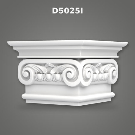 35x35x24 cm Poliüretan Bazlı Dekorasyon Ürünü Pilaster Başlık
