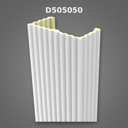 Poliüretan 25x50x240 cm Yivli Dekoratif Pilaster Sütun