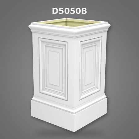 55x55x94 cm Poliüretan dekorasyon ürünü Pilaster Sütun Kaidesi