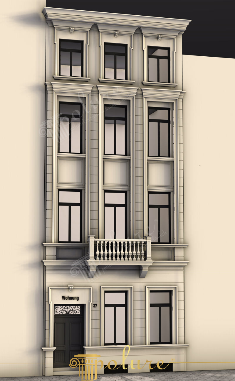 Otel Dış Cephe Tasarımı  Şık ve İkonik Otel Cephe Dekorasyonu