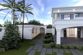 Luxury Villa Exterior decoration models Luxury Classic Villa interior decoration should reflect you exactly and make you feel at home Your Luxury Classic Villa will be designed according to the architectural decoration style you will choose, and materials and furniture will be applied accordingly. for our customers, the materials and furniture to be used will be chosen more up-to-date and minimalist. Colors are also offered to you in line with the style you want. For example, for a modern and minimalist project, we can mention the following: We mostly use white and cream or gray and blue tones. We use rugs or mats instead of carpets on the floors. We use natural materials in wall decoration. Classic Luxury Classic Villa decoration uses heavier and more ostentatious materials and parts.