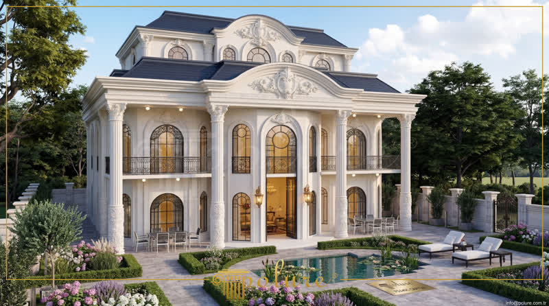 villa dıs cephe modelleri villa tasarım dekorasyon fikirleri