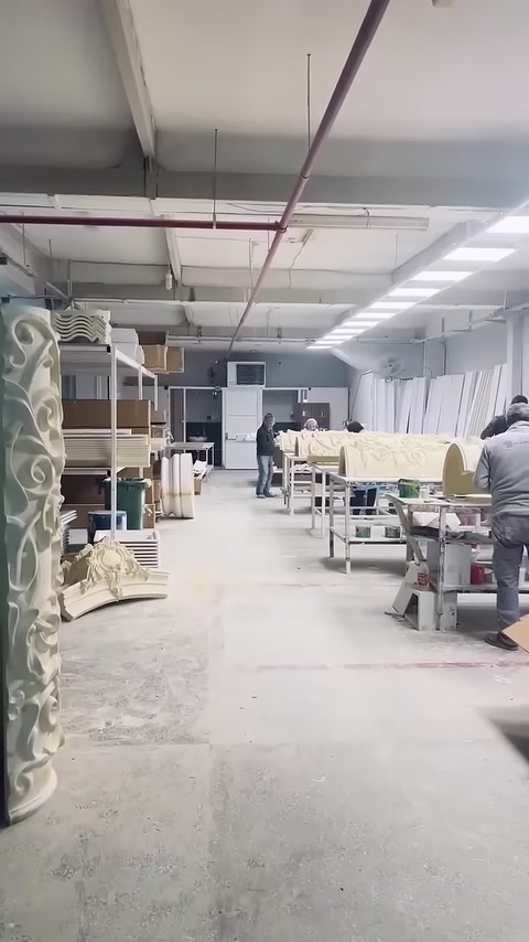 Poliüretan 60 cm Sütun Ayağı Modellerinin İmalatı
