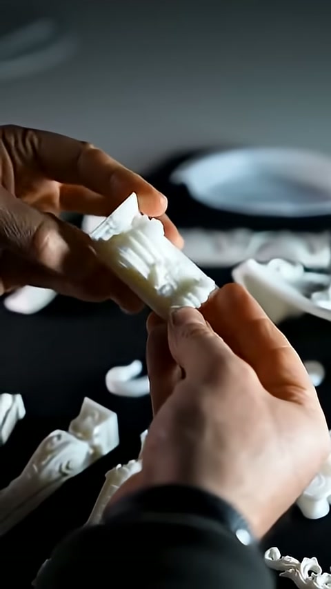 Avuçta tutulan küçük beyaz sütun başlığı ayrıntılarıyla gösteriliyor.