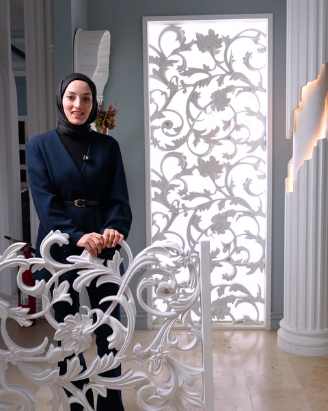 Polure İmalatı Desenli Panelleri Pleksi Aydınlatmayla Mekanlarınıza Yeni Bir Estetik Katın — 0:17