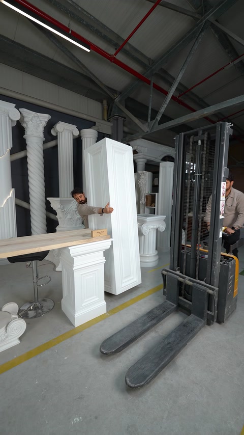 Poliüretan Korint Sütun ve Pilaster Başlıkları