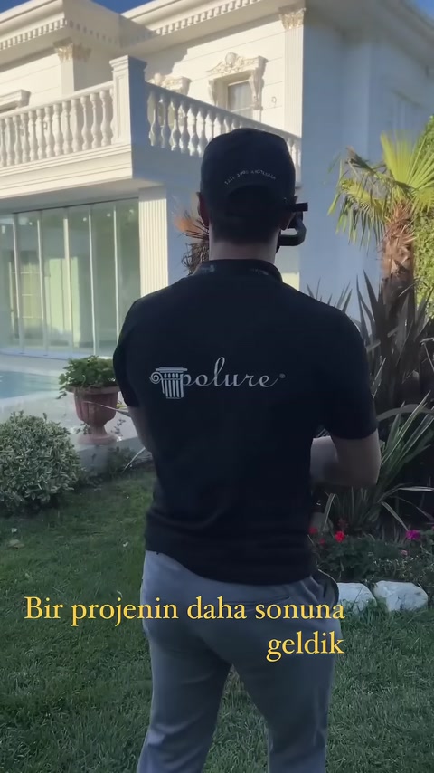 3D Mimari Çizimle Poliüretan Villa Dış Cephe Tasarımı
