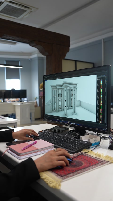 Villa Dış Cephe Tasarımı: Sütun, Pilaster ve Söve