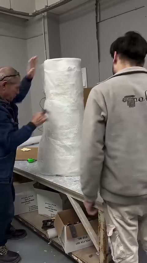 Poliüretan Söve, Sütun ve Kartonpiyer Üretimi ve Paketleme