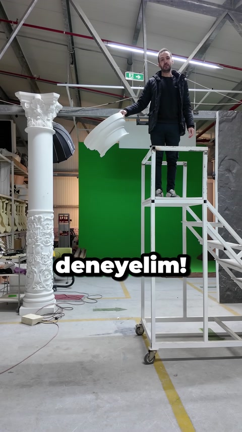 Polure Poliüretan Dekorasyon Ürünleri Hafif ve Sağlamdır
