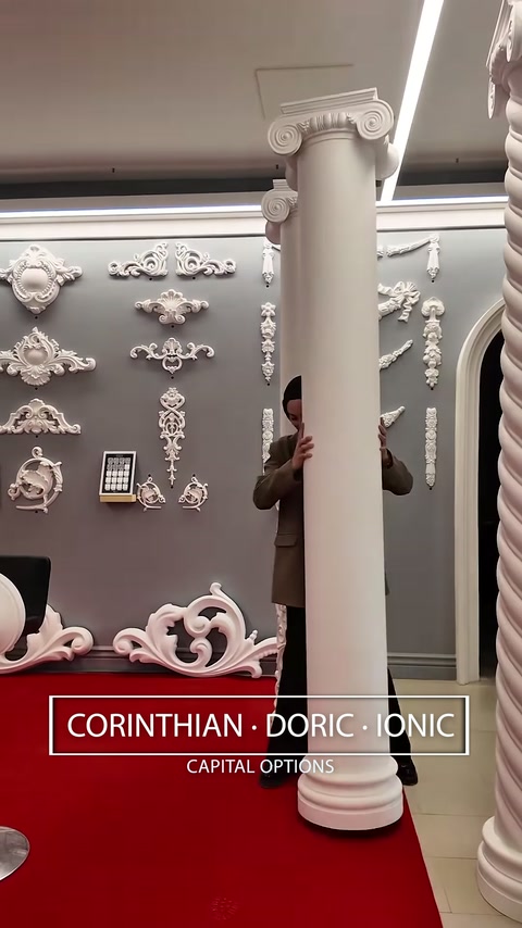 Farklı sütun başlıkları ve gövde biçimleri yan yana duruyor