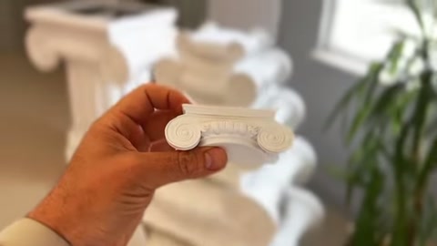 Polure Poliüretan Sütun Başlıkları ve Dekoratif Tasarımlar