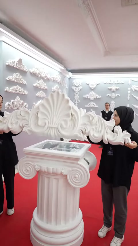 Poliüretan Taç Pediment Modelleri ve Dekoratif Motifler